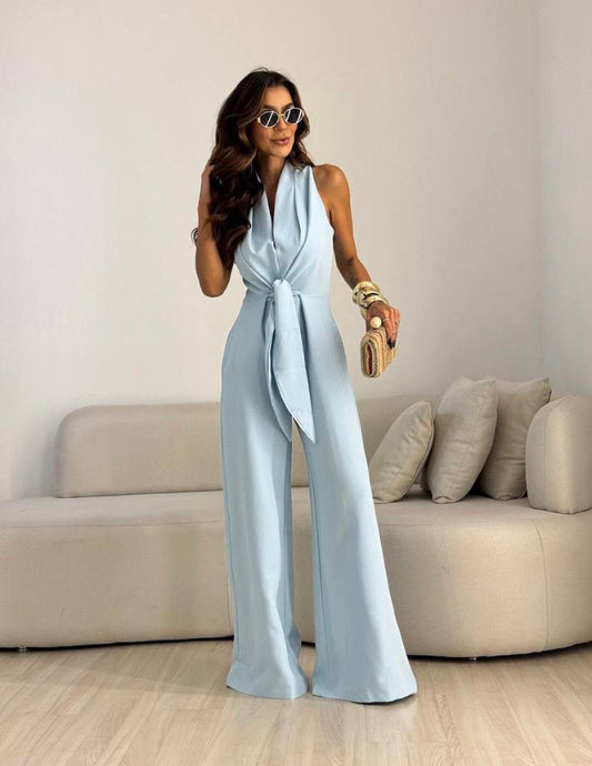 Inés | Mono elegante de pierna ancha