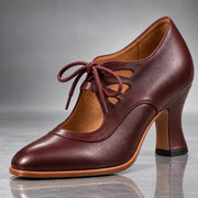 Paloma | Tacones con Cordones