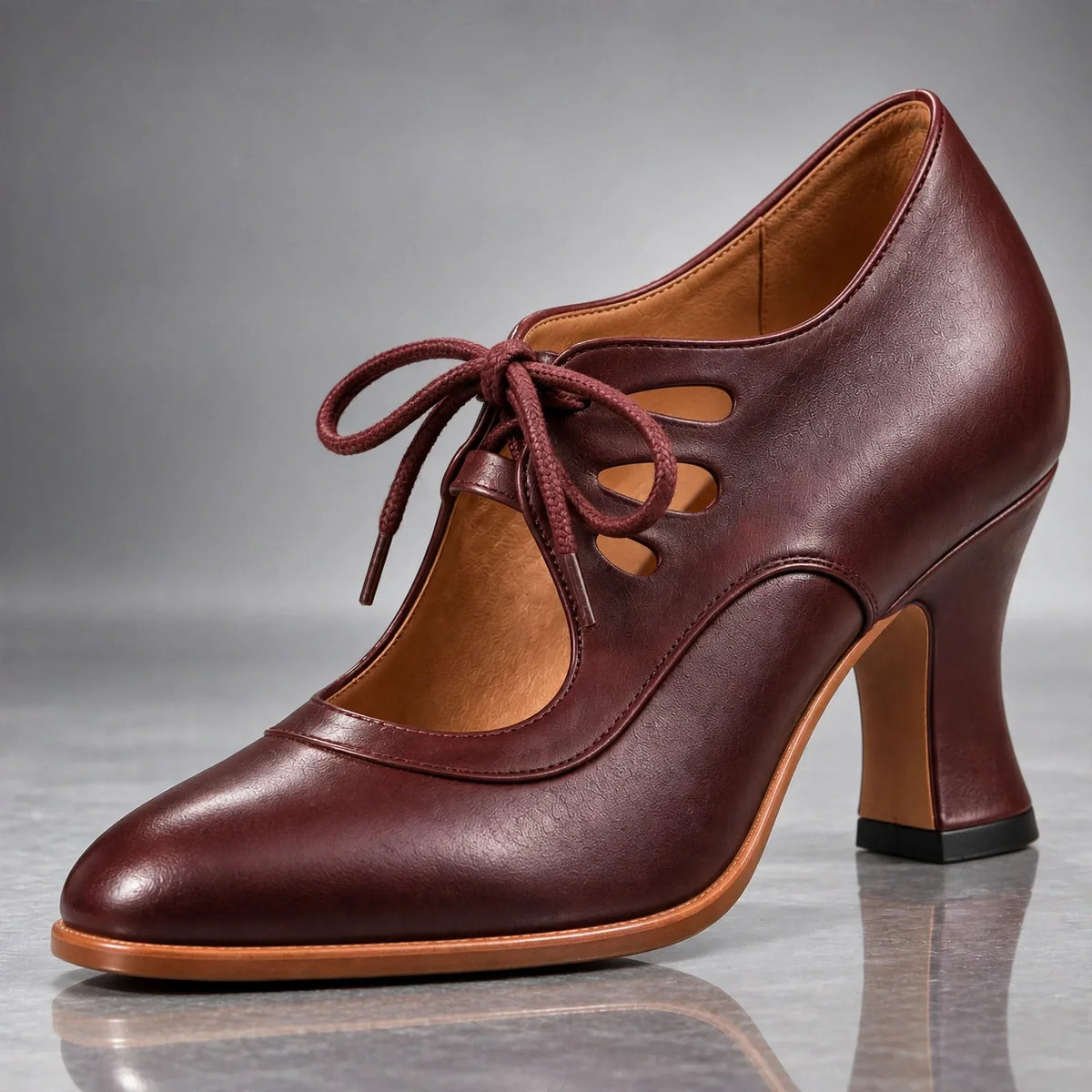 Paloma | Tacones con Cordones