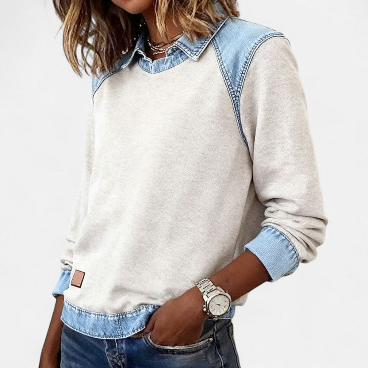 Regina long-sleeved sweater