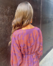 Julia | Vestido maxi de manga larga