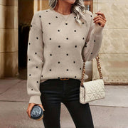 Romy polka dot sweater