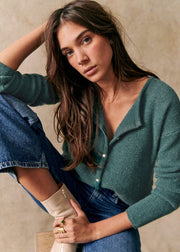 Brisley knit cardigan