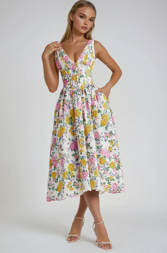 Edith | Vestido floral de verano