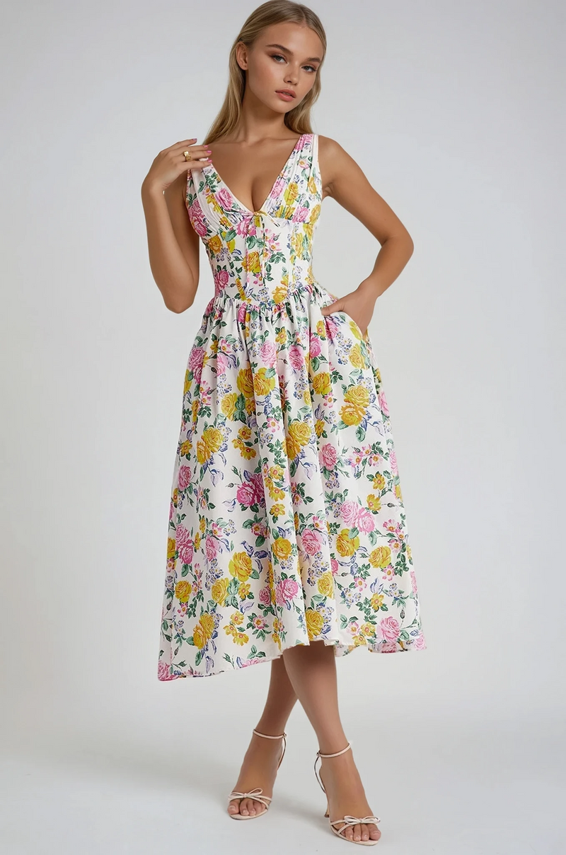 Edith | Vestido floral de verano