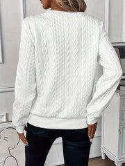 Zoé zip-up knit sweater