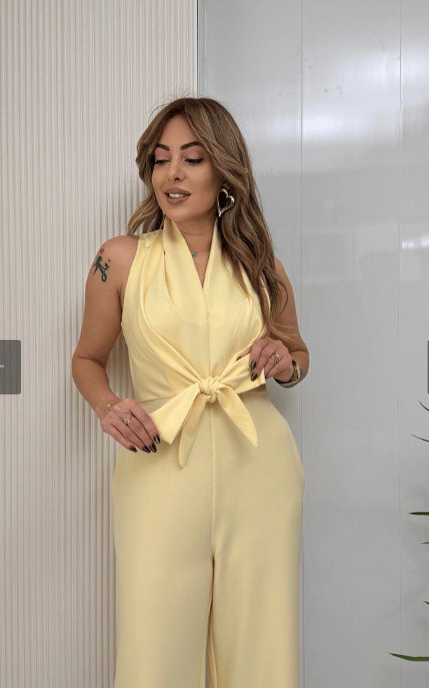 Inés | Elegant wide-leg jumpsuit