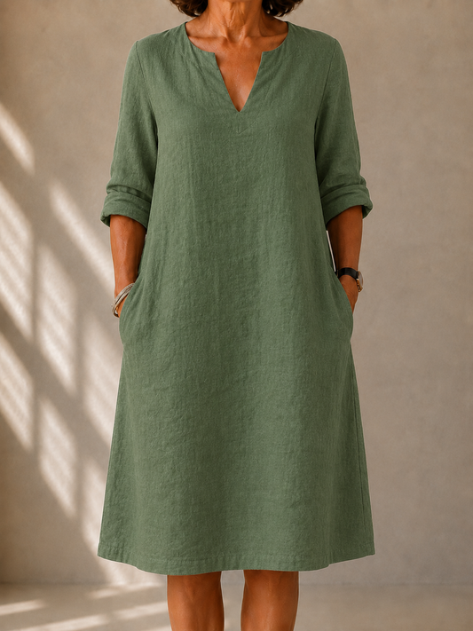 Diana | Vestido clásico de verano transpirable