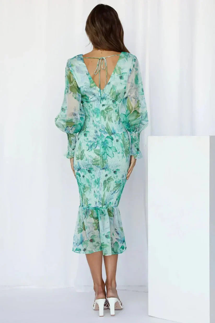 Julia | Vestido floral fluido