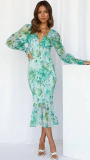 Julia | Vestido floral fluido