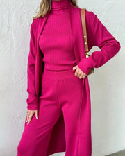 Clara | Three-piece knit set