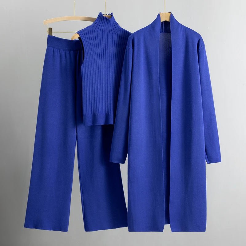 Clara | Three-piece knit set