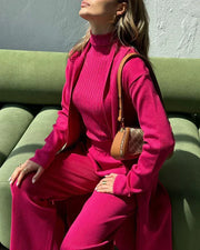 Clara | Three-piece knit set