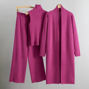 Clara | Three-piece knit set