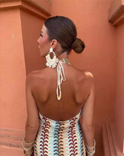 Iris | Vestido fresco de estilo bohemio