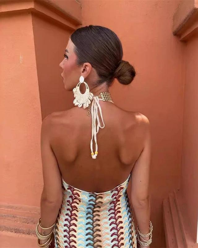 Iris | Vestido fresco de estilo bohemio