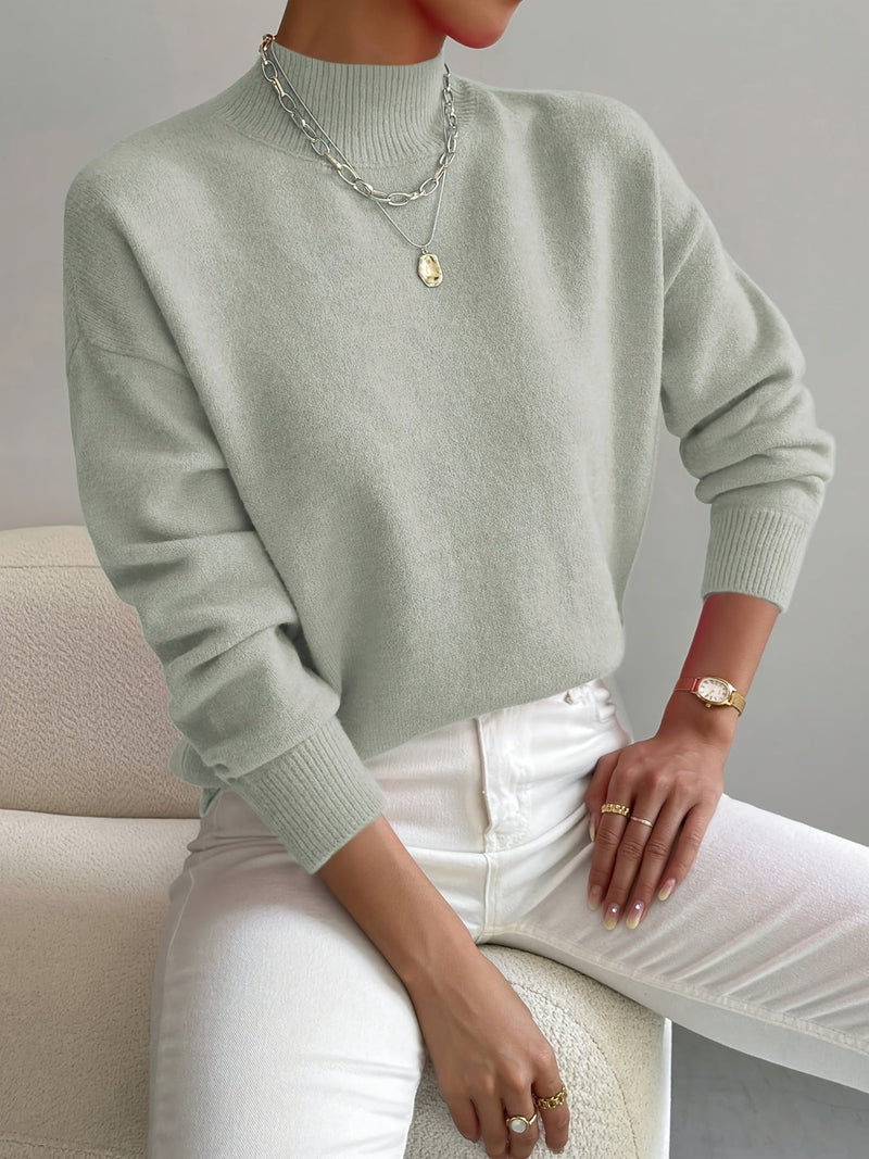Jersey Marilena de cuello alto