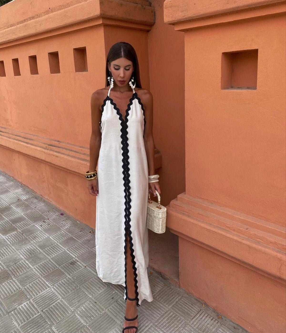 Victoria | Vestido cruzado elegante