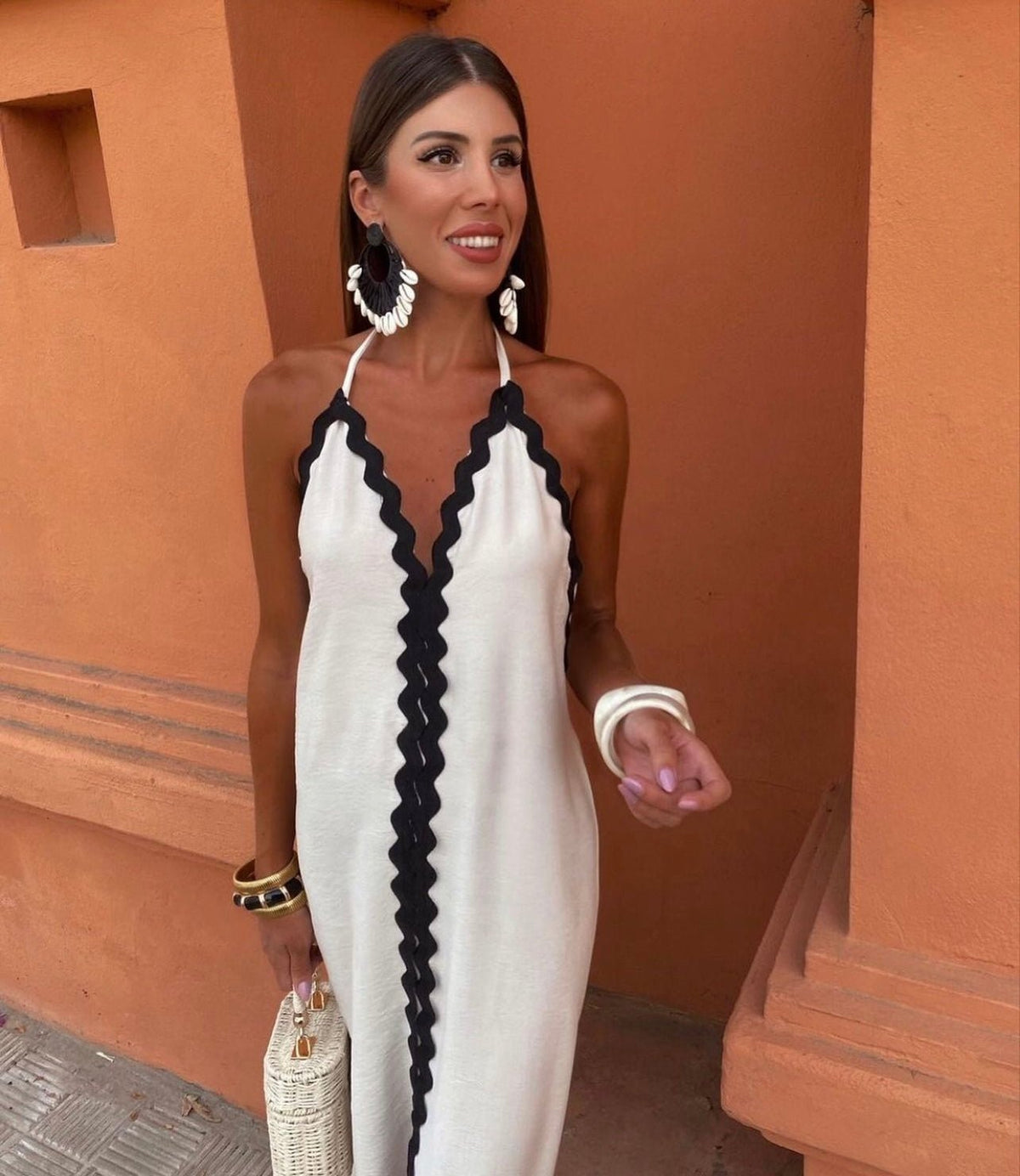 Victoria | Vestido cruzado elegante