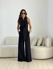 Inés | Elegant wide-leg jumpsuit