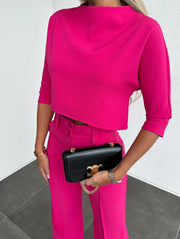 Relaxed two-piece set