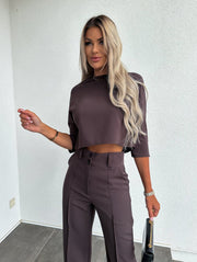 Relaxed two-piece set