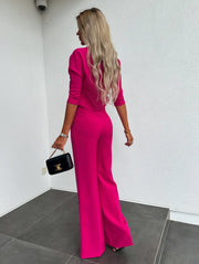 Relaxed two-piece set