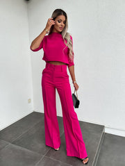 Relaxed two-piece set