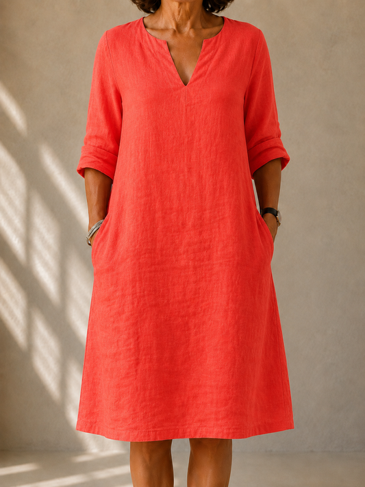 Vestido de verano de corte relajado