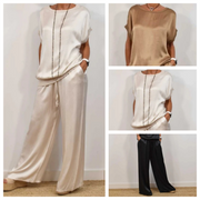 Mónica | Conjunto fluido elegante de dos piezas