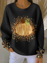 Bridgette | Pumpkin Art Sweatshirt