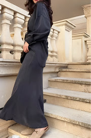 Carmen | Shirt and skirt set with adjustable waist