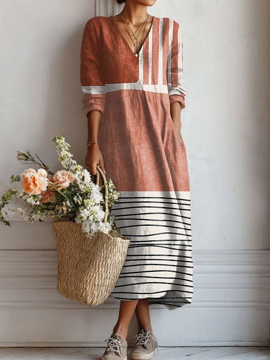 Relaxed-fit comfortable dress