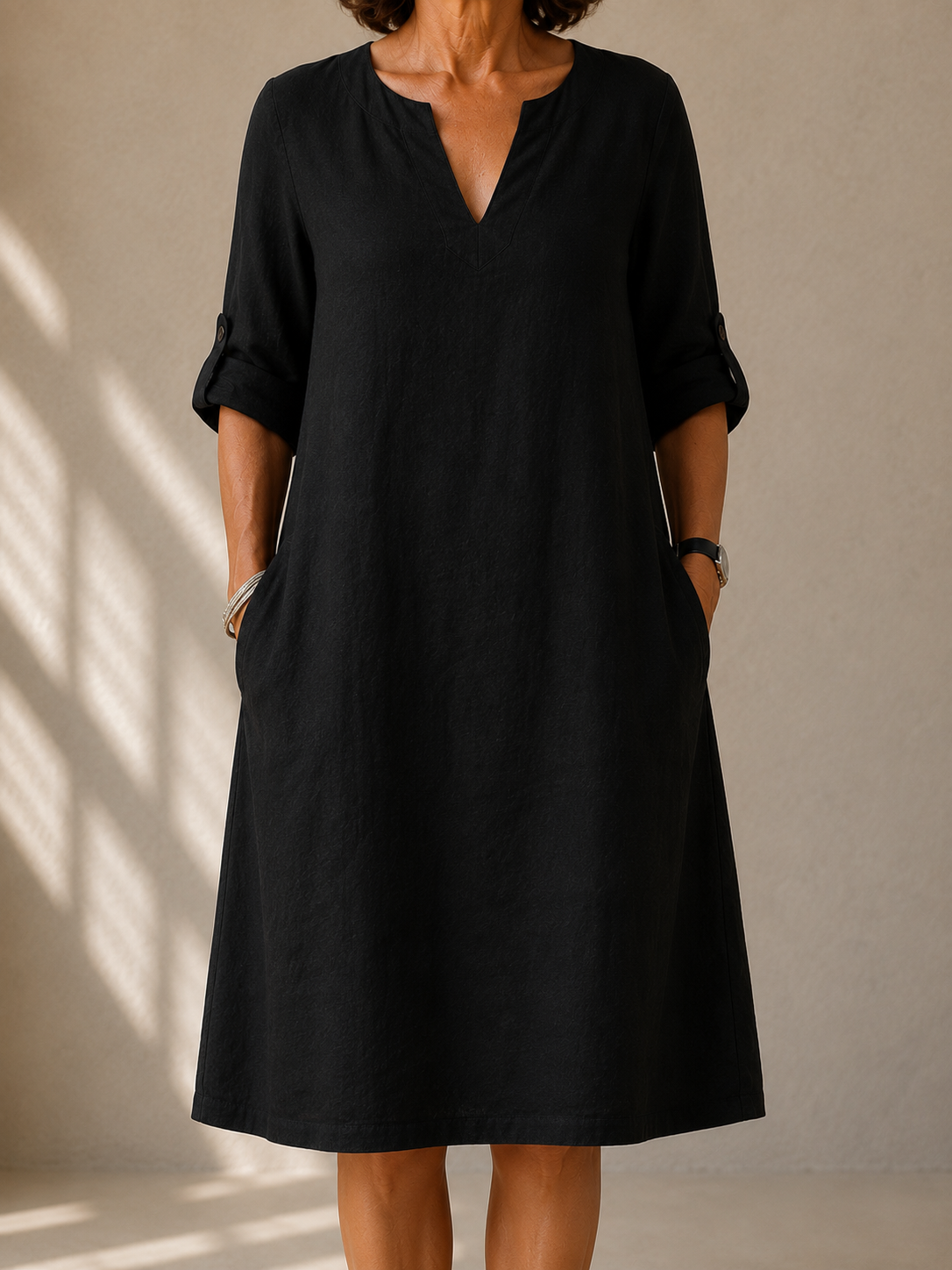 Vestido ligero de verano con caída fluida