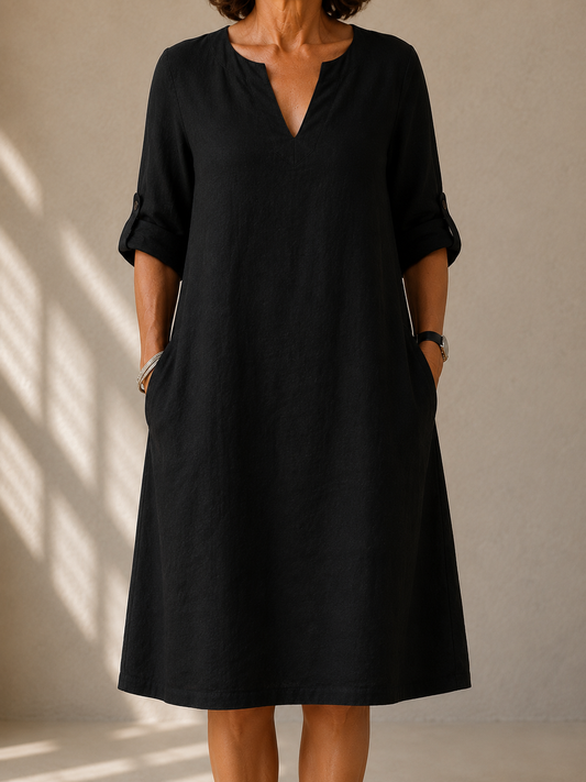 Vestido ligero de verano con caída fluida